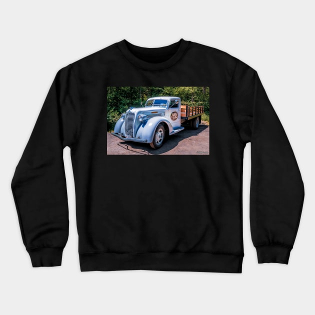 1938 Diamond T stakebed truck Crewneck Sweatshirt by kenmo